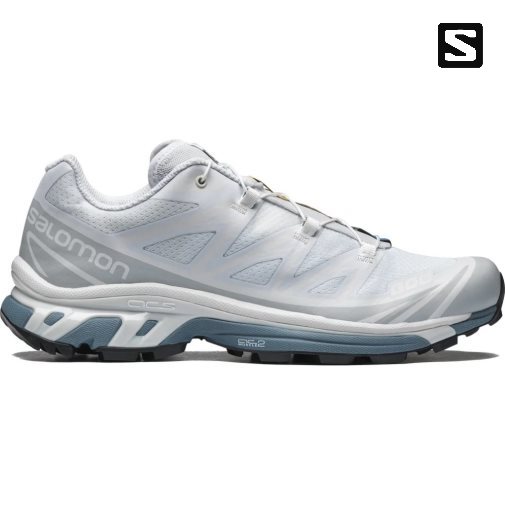 White Salomon Xt-6 Women's Sneakers | PH 54870D